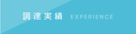 調達実績 experience